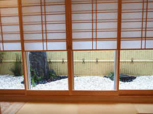 全室から庭園が望める和室